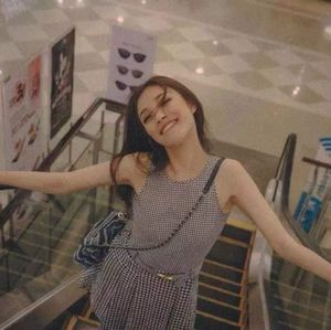 Michael Kors cotton mini dress in black and white and US size 2